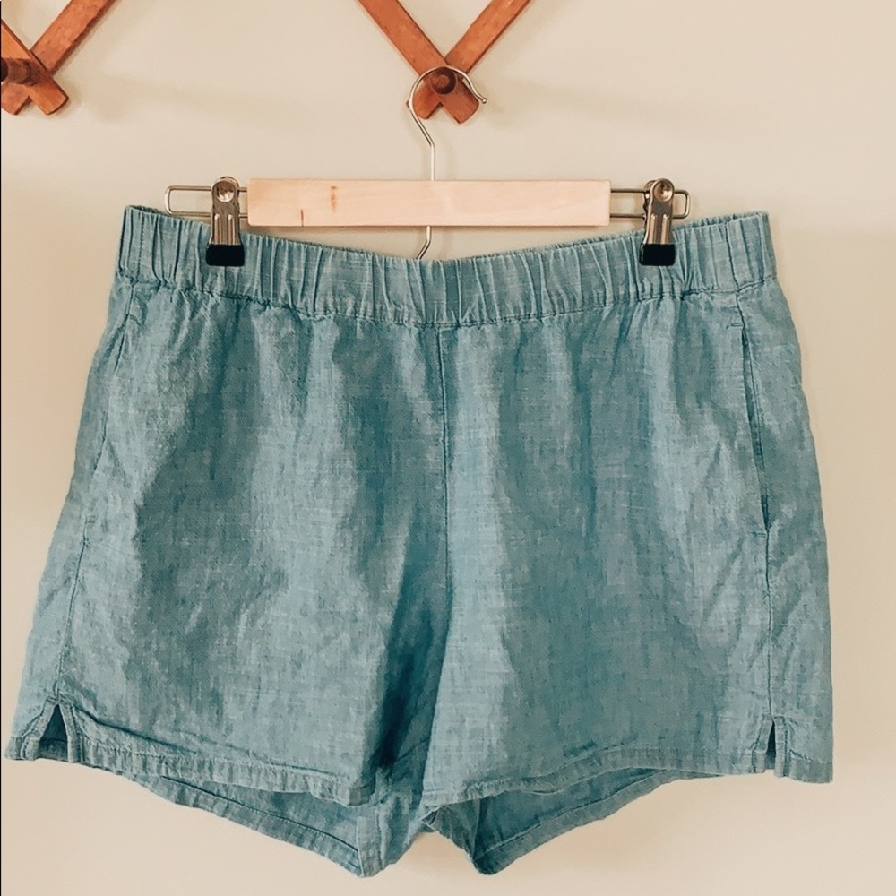 Madewell chambray shorts